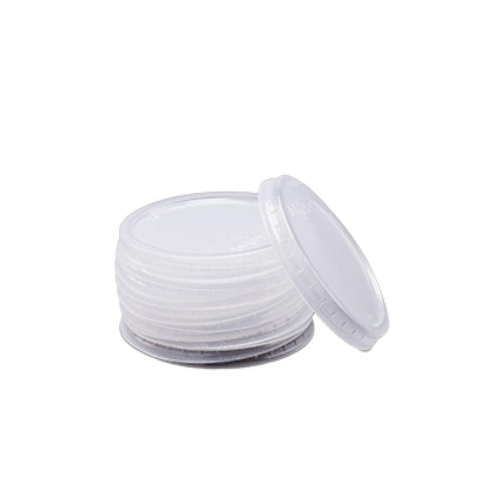 Tampa Plástica Descartável 100 Ml Sobremesa Molho C/ 2000un.