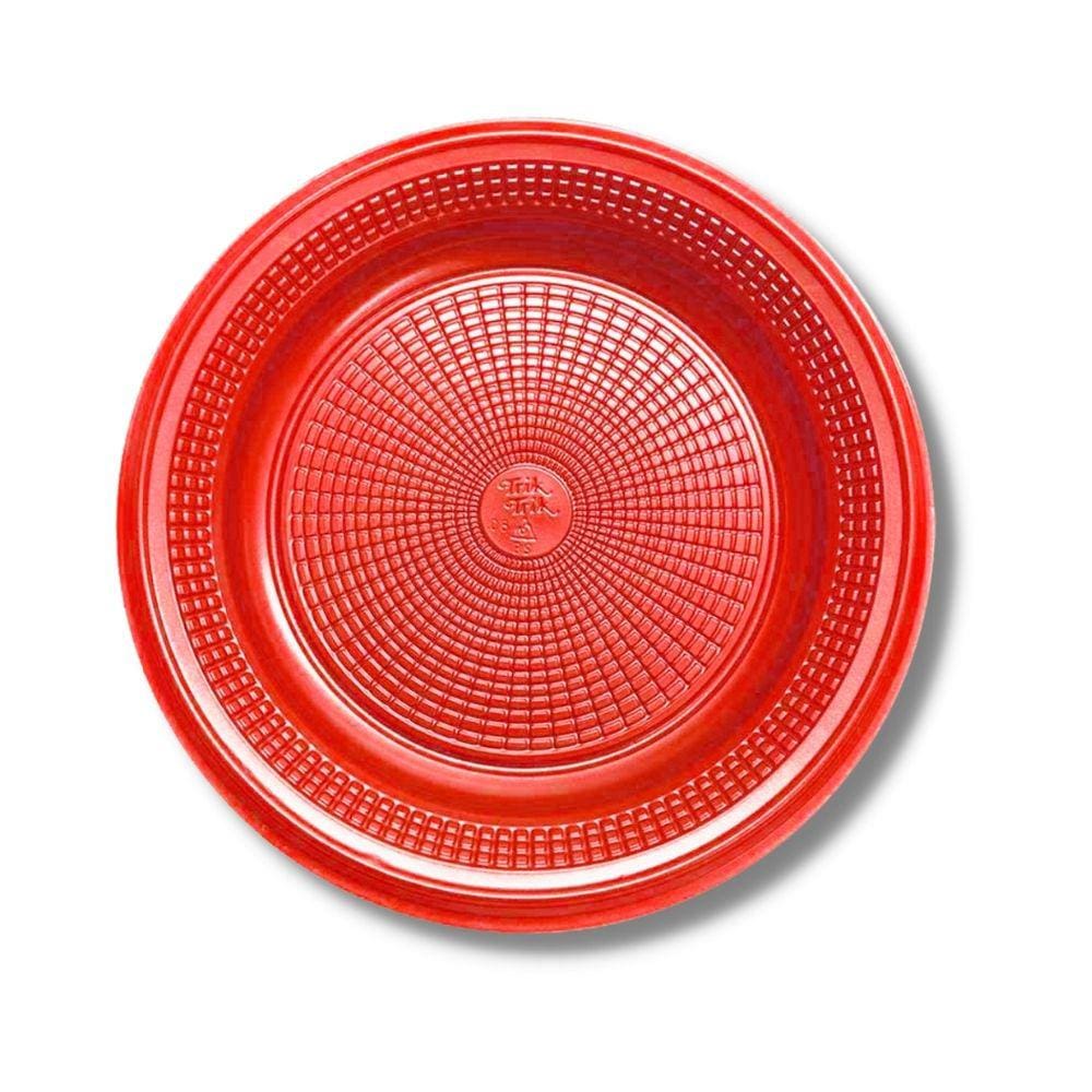 Prato Descartavel (15 Cm.) Vermelho C/ (100X10 Un.)