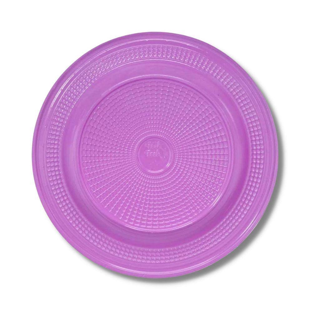 Prato Descartavel (18 Cm.) Lilas C/ (100X10 Un.)