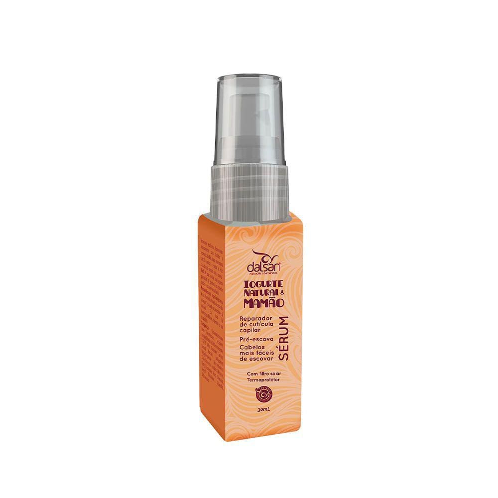 Sérum Capilar Dalsan Iogurte Natural E Mamão 30ml