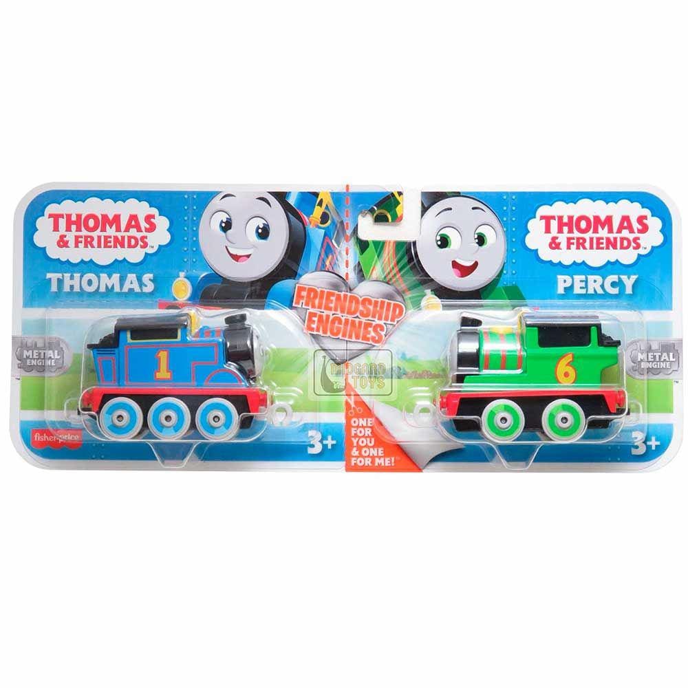 Trenzinhos Roda Livre - Thomas e seus Amigos - Thomas e Percy - Fisher-Price