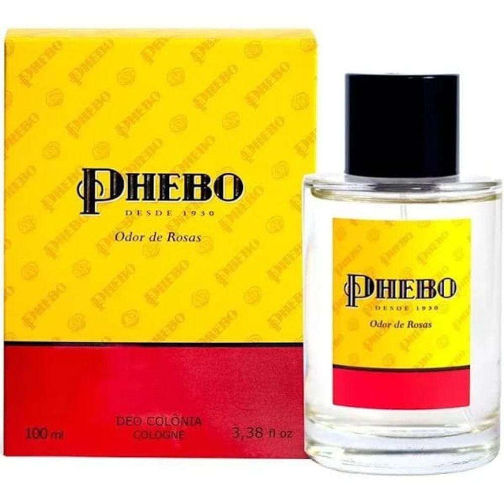 Deo Colônia Phebo Odor De Rosas 100ml