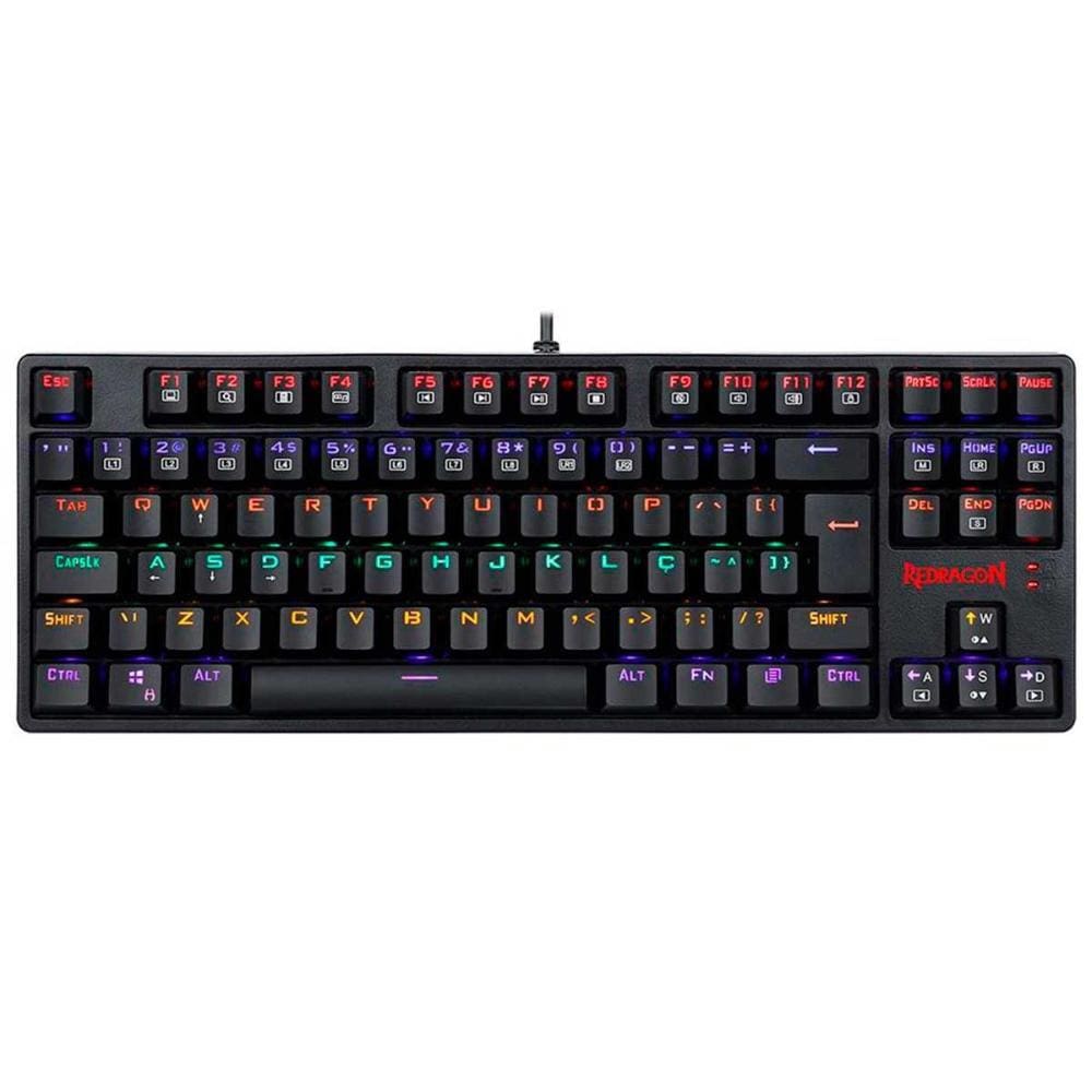 Teclado Mecânico Gamer Redragon Daksa - ABNT2 - Switch Outemu MK2 Azul - K576R-1 PT-BLUE