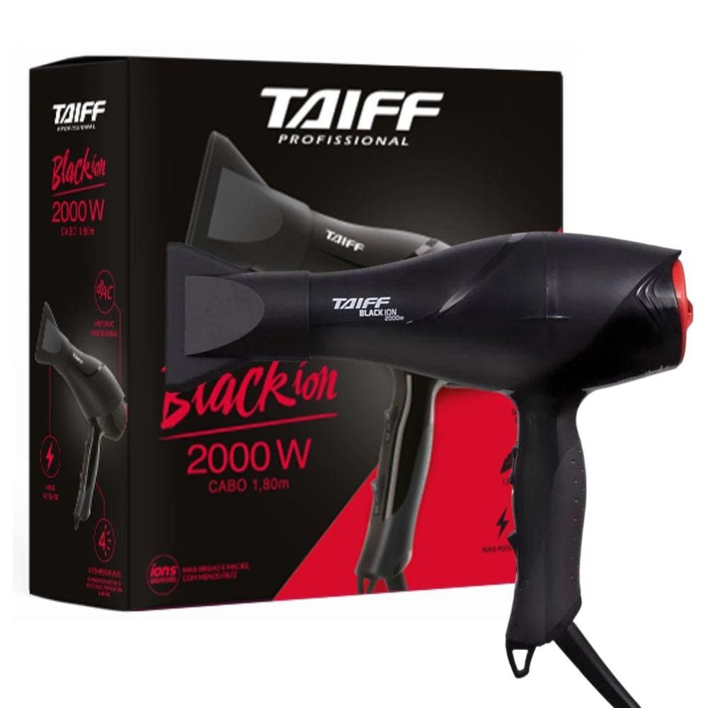 Taiff Secador Black Ion 2000W 220V