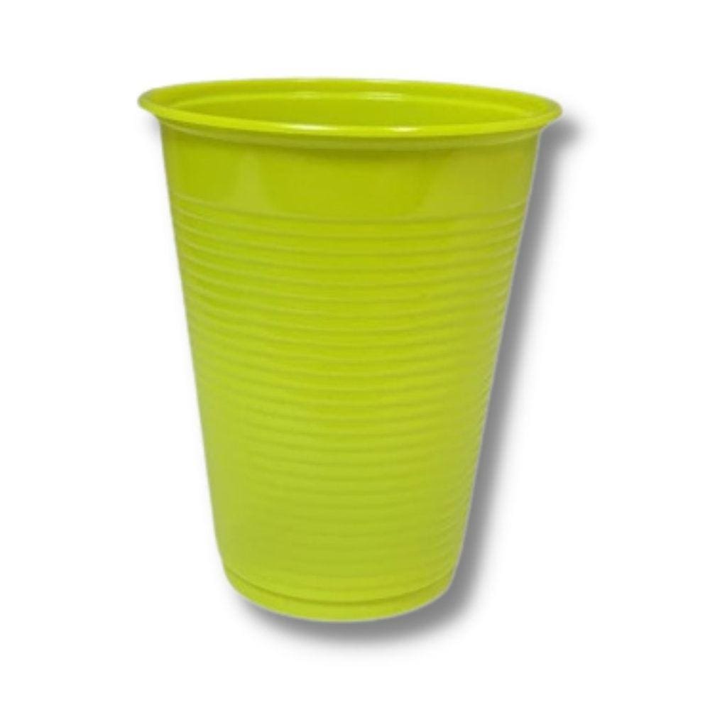 Copo Descartavel 200 Ml. Amarelo C/ 50 Un.