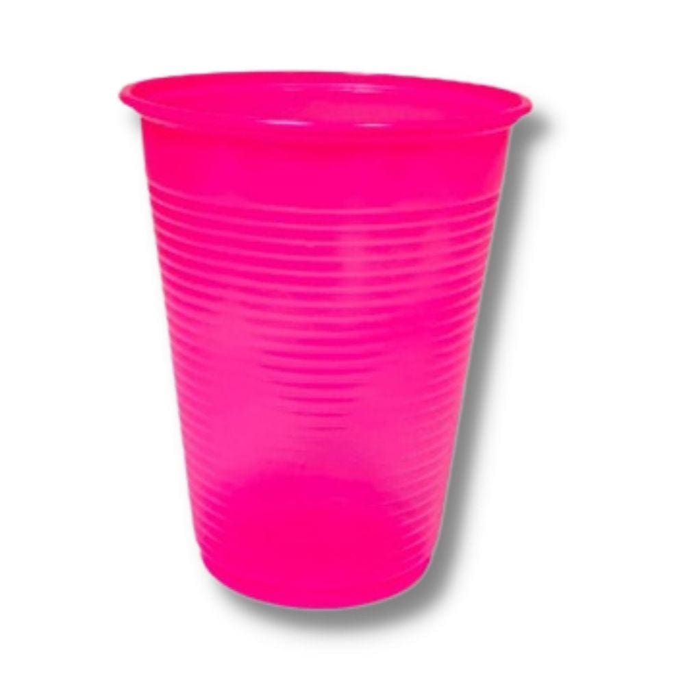 Copo Descartavel 200 Ml. Pink C/ 50 Un.