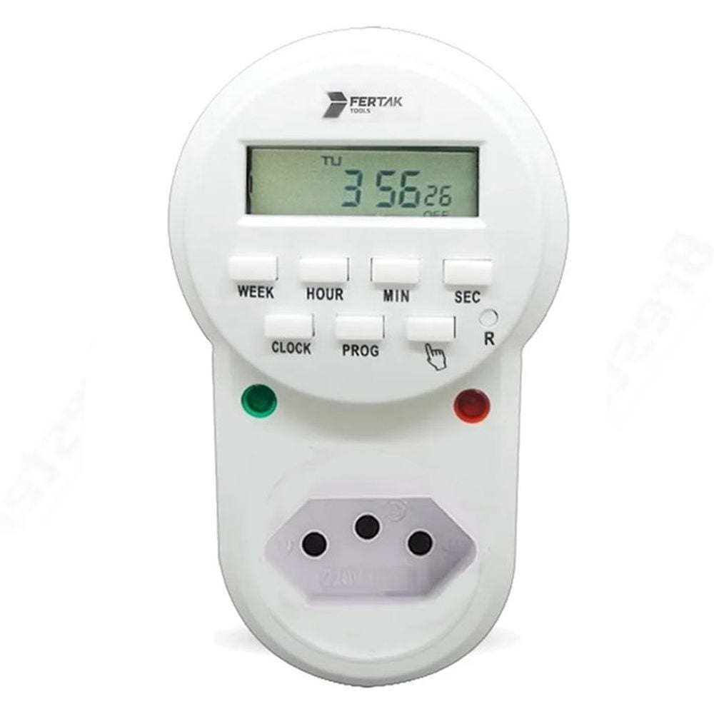 Temporizador Digital Bivolt - 60hz - Fertak