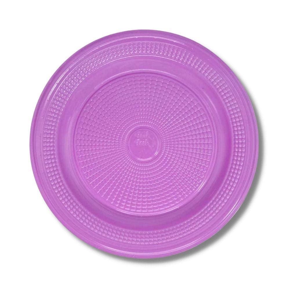 Prato  Descartavel (18 Cm.) Lilas  C/ 10