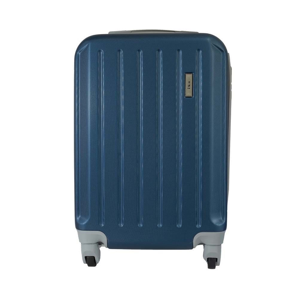 Mala de Viagem Media em Abs Ika Scorpion Cadeado Embutido Azul Marinho