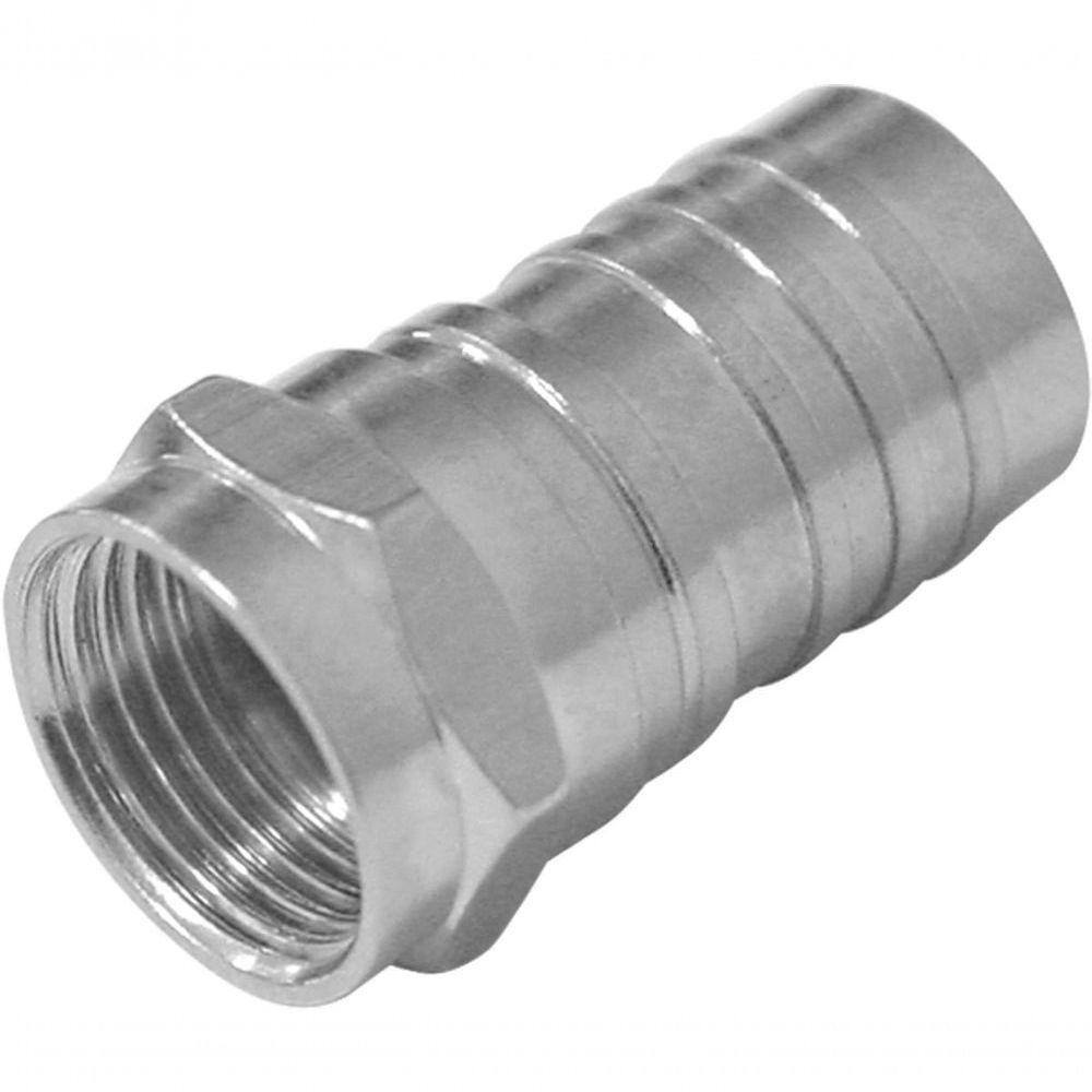 Conector F P- Crimpar Rg 06 - Ev15 - Pc - 10