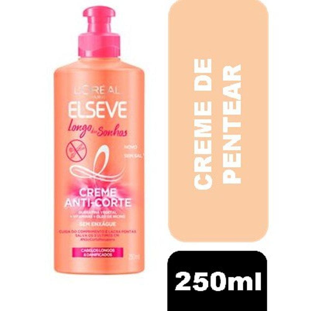 Elseve Creme De Pentear Longo Dos Sonhos 250Ml