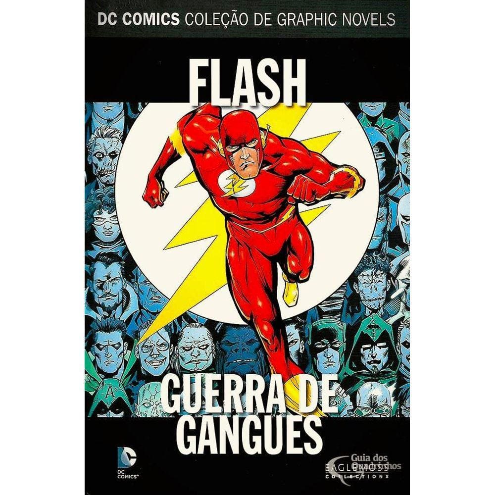 HQ Dc Graphic Novels 56 - Flash Guerra De Gangues | Geoff Johns, Howard Porter | Capa Dura
