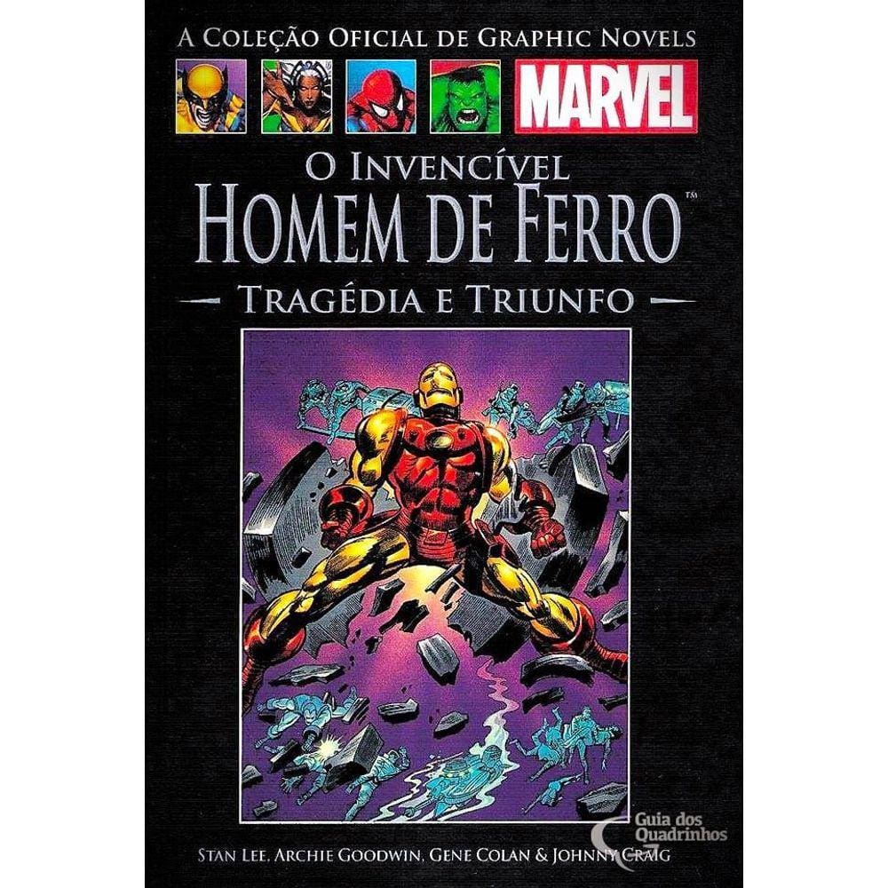 HQ Marvel - Homem de Ferro: Tragédia e Triunfo VII: Capa Dura - 224 Páginas