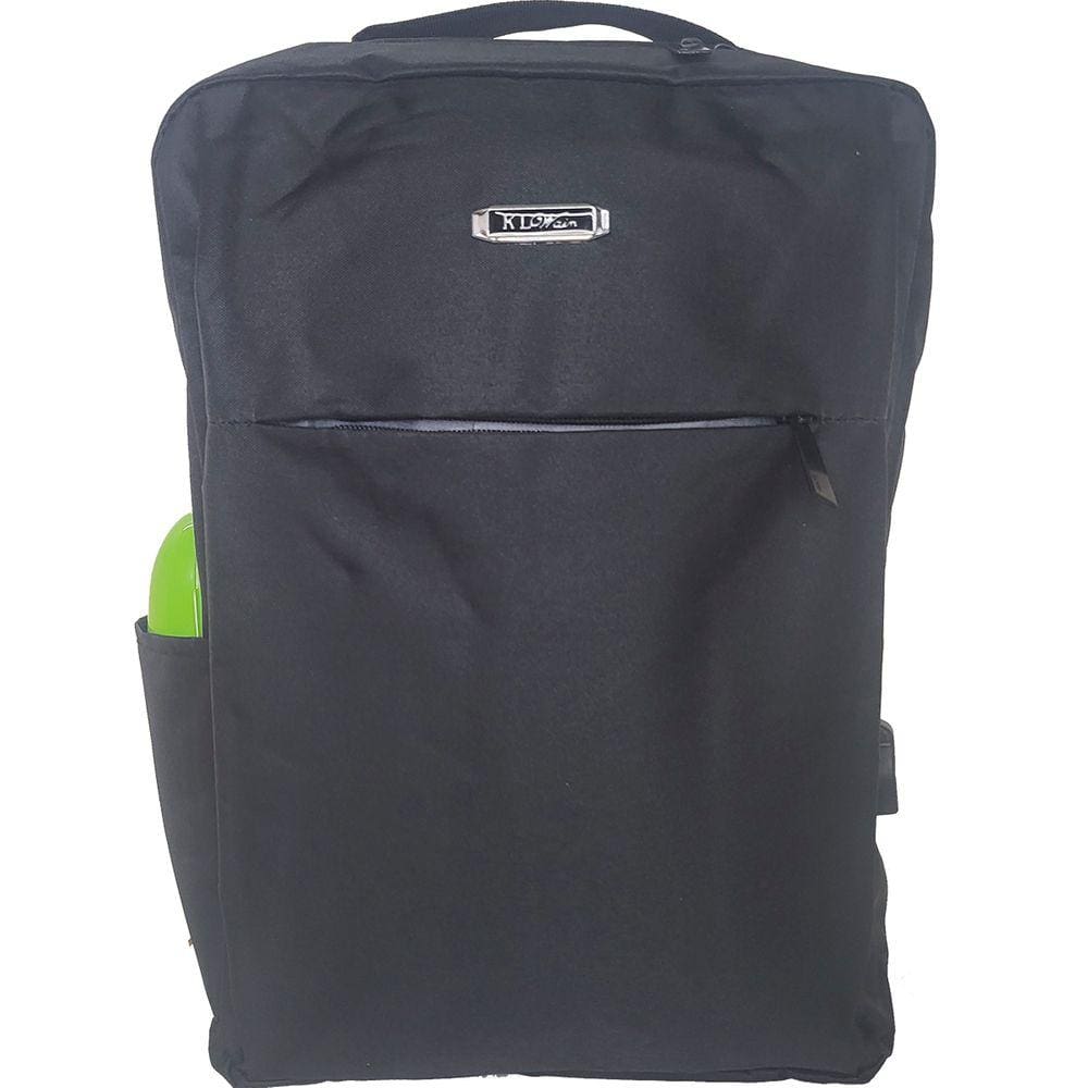 Mochila Notebook 15 USB Impermeável Preta A01l
