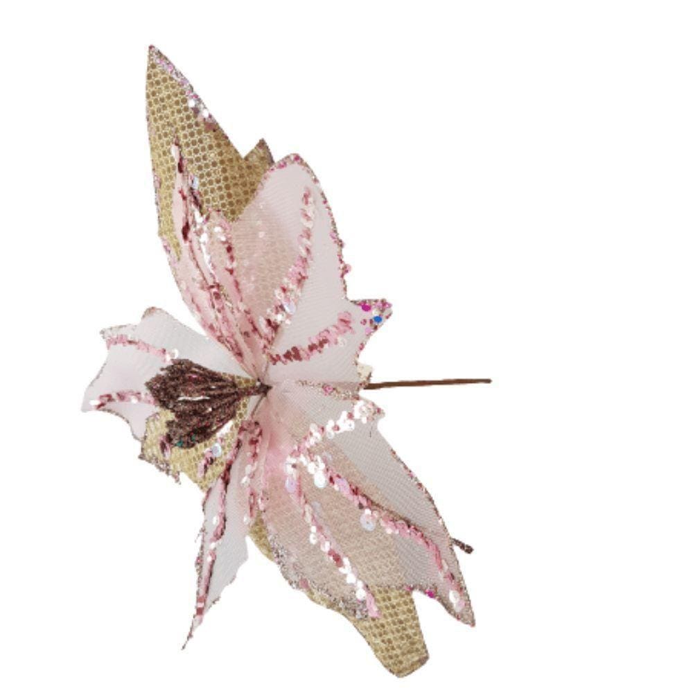 Flor Artificial Tule 30cm