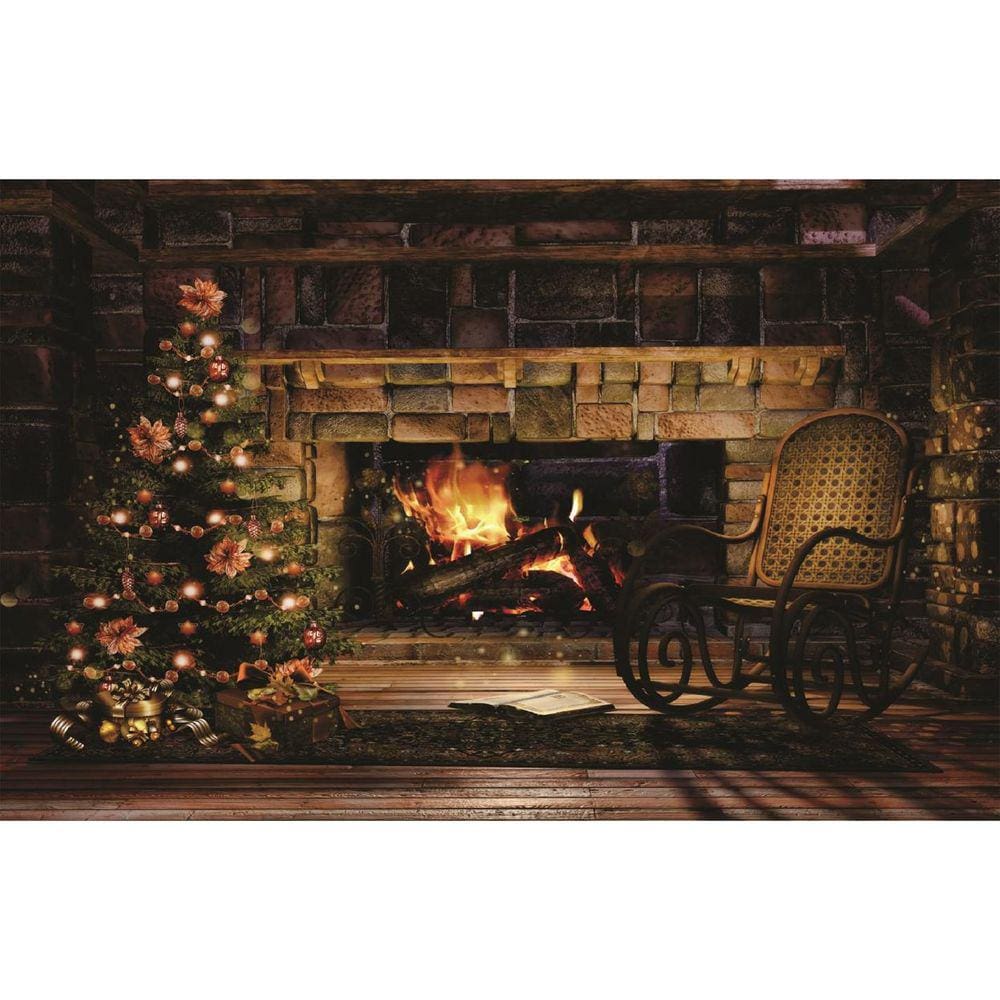 Fundo Fotográfico Em Tecido Natal 2,80X1,50