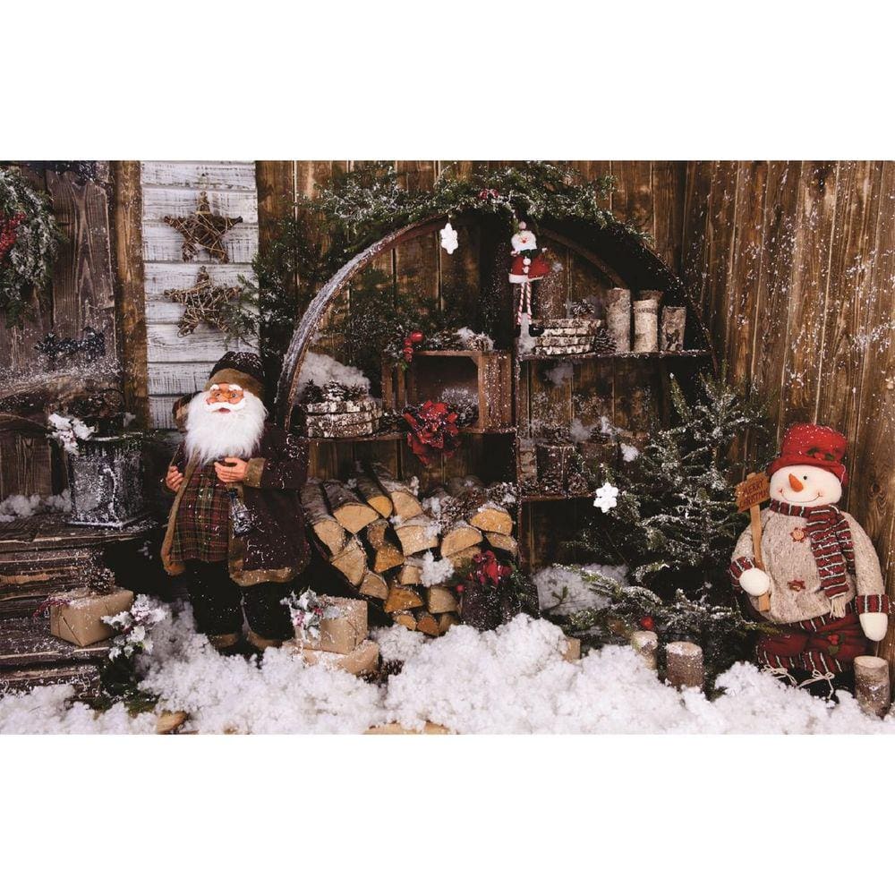 Fundo Fotográfico Em Tecido Natal 2,80X1,50