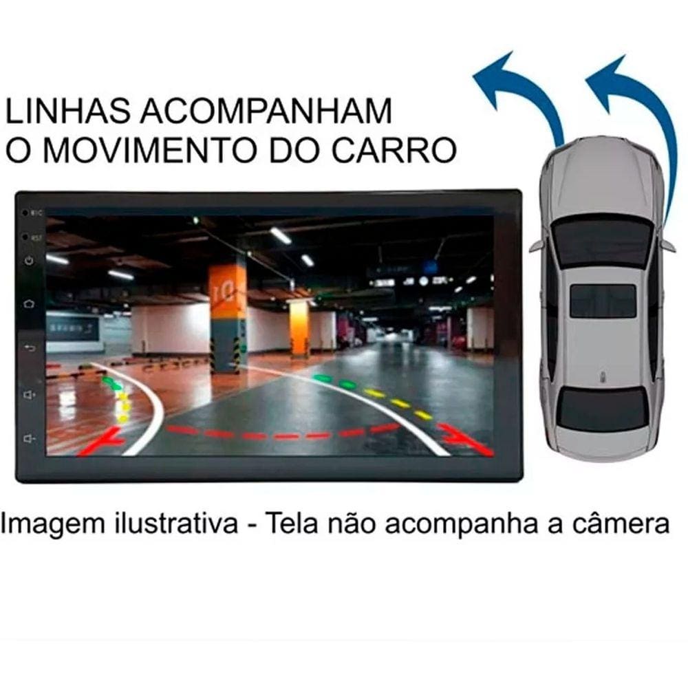 Camera De Ré Roadstar Dinâmica Tipo Borboleta - RS203BR