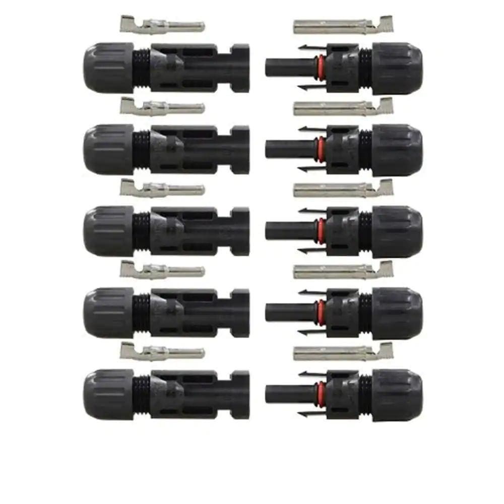 Conector MC4 Painel Solar Energia Solar 30A - 5 Pares