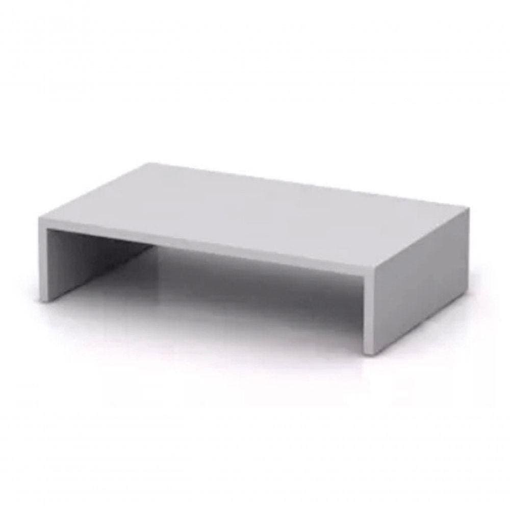 Suporte Para Monitor Branco Em Mdf