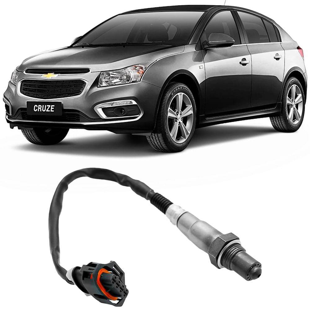 Sonda Lambda Chevrolet Cruze Sonic Tracker 1.6 1.8 2011 a 2016 Pós Bosch 0258986729