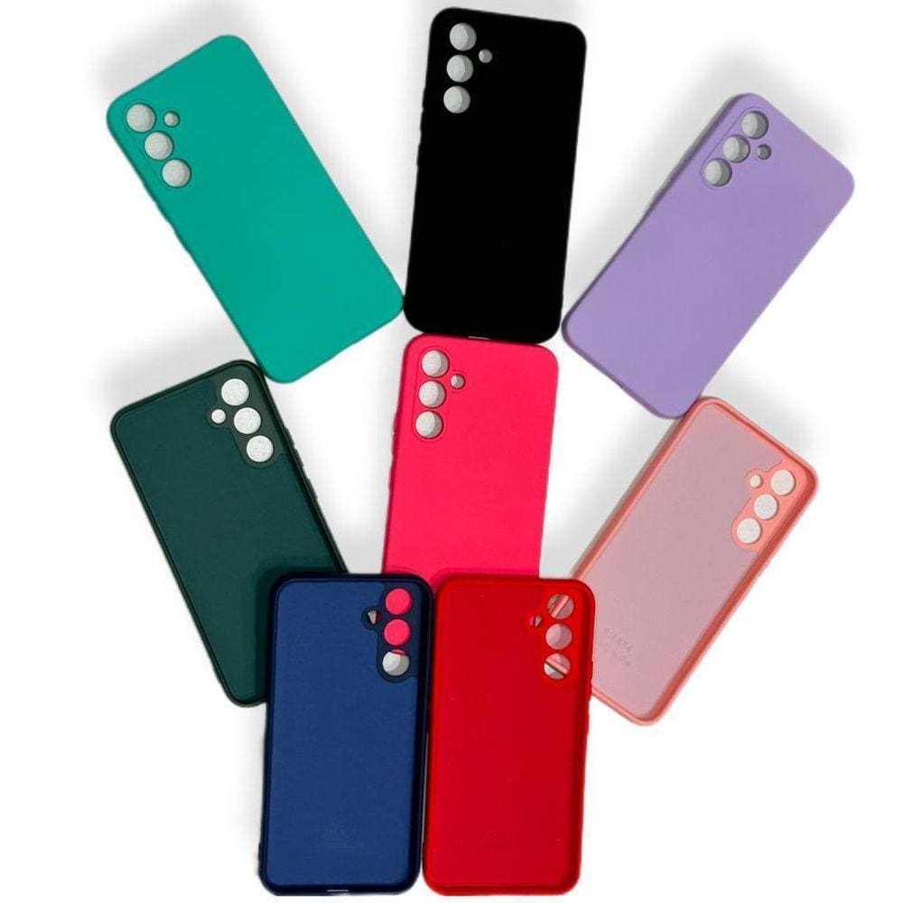 Capa Aveludada Compatível Samsung S24 Preto