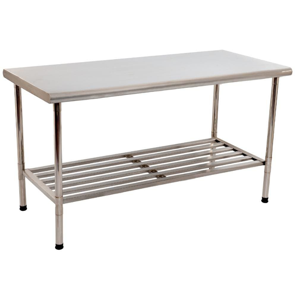 Bancada Mesa Inox Industrial 1,50X0,70 Desmontável Multiuso-Export Imeca