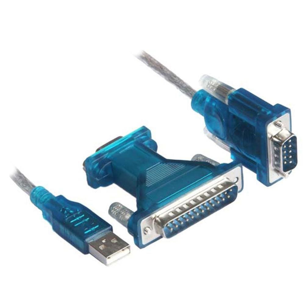 Cabo Conversor USB para Serial (DB9 e DB25) - 80 cm - AD0204