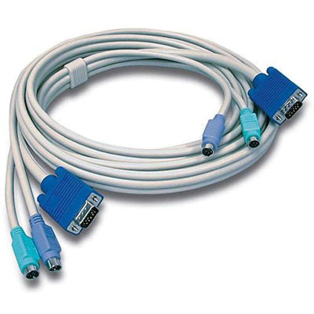 Cabo KVM PS2/VGA TrendNet TK-C10 - 3 metros