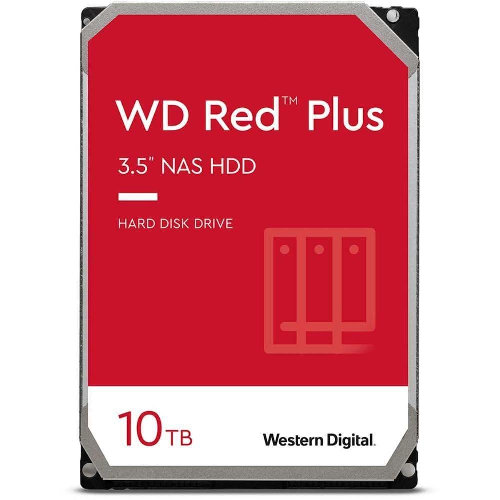HD 10TB SATA - 7200RPM - 256MB Cache - Western Digital NAS RED Plus - WD101EFBX