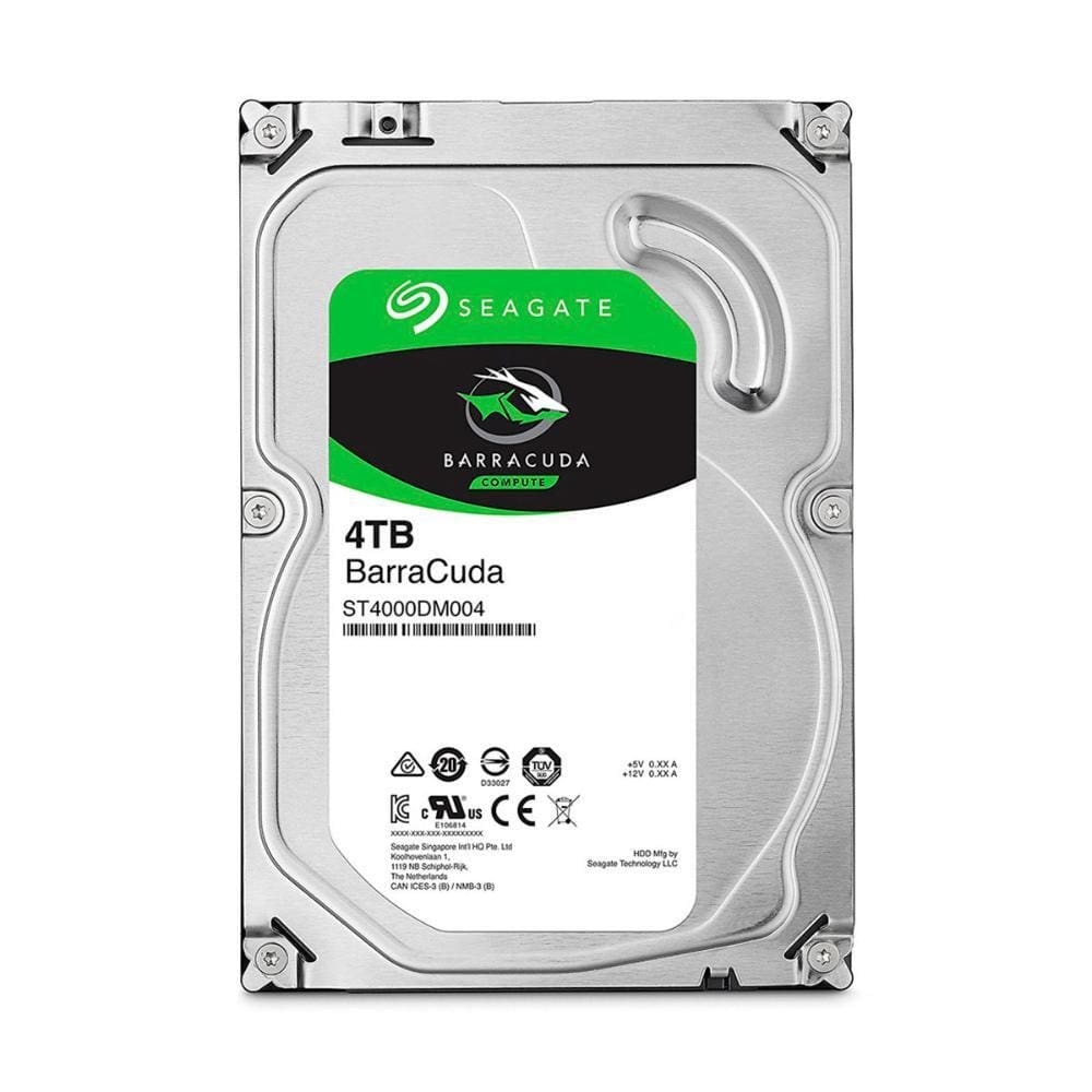 HD 4 TB SATA 3 - 5400RPM - 256MB Cache - Seagate BarraCuda ST4000DM004 [i]