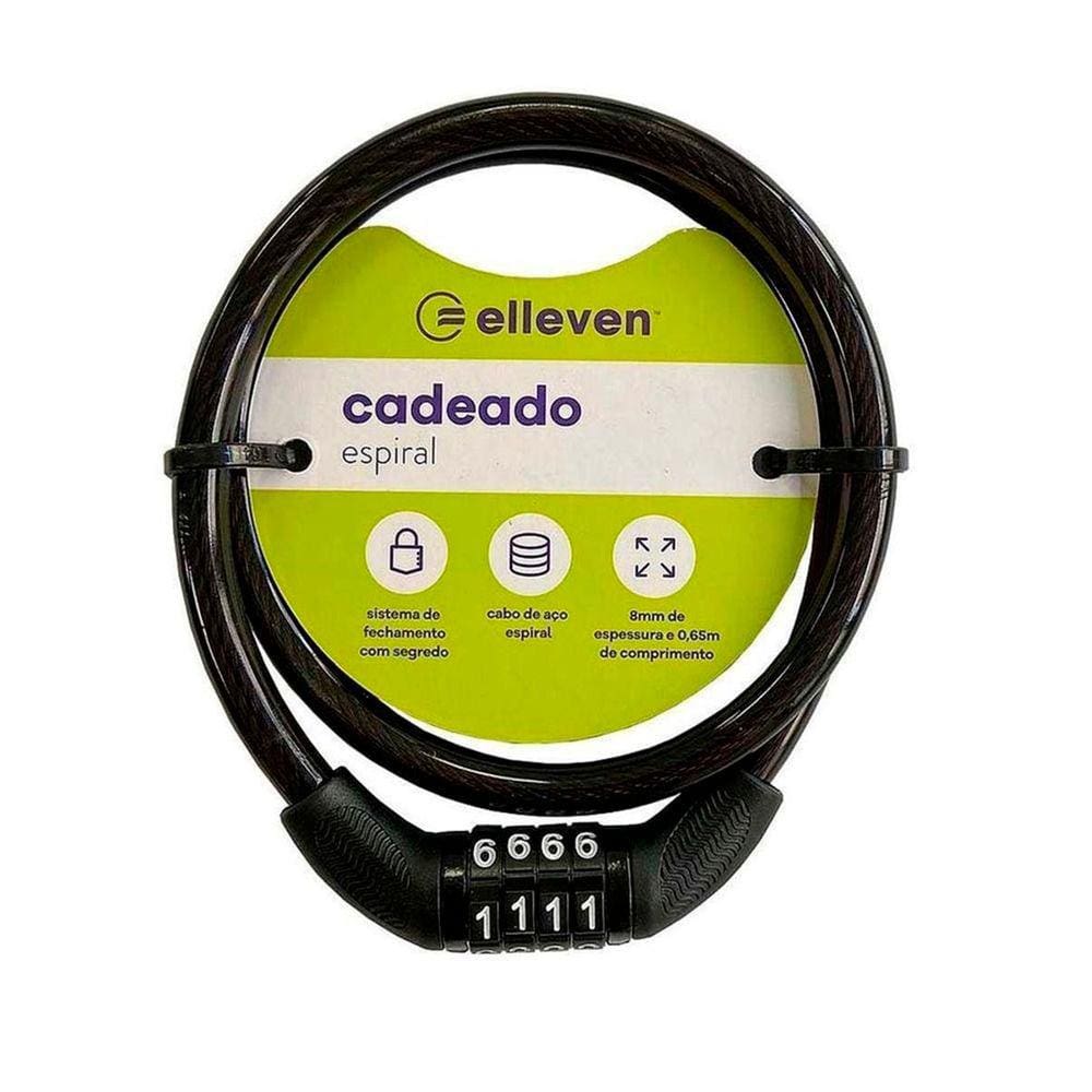 Cadeado Elleven Com Segredo 8X65mm