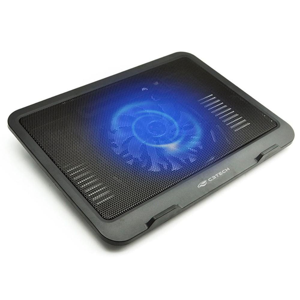 Suporte para Notebook C3 Tech NBC-11BK - até 15.6 - com Cooler LED Azul