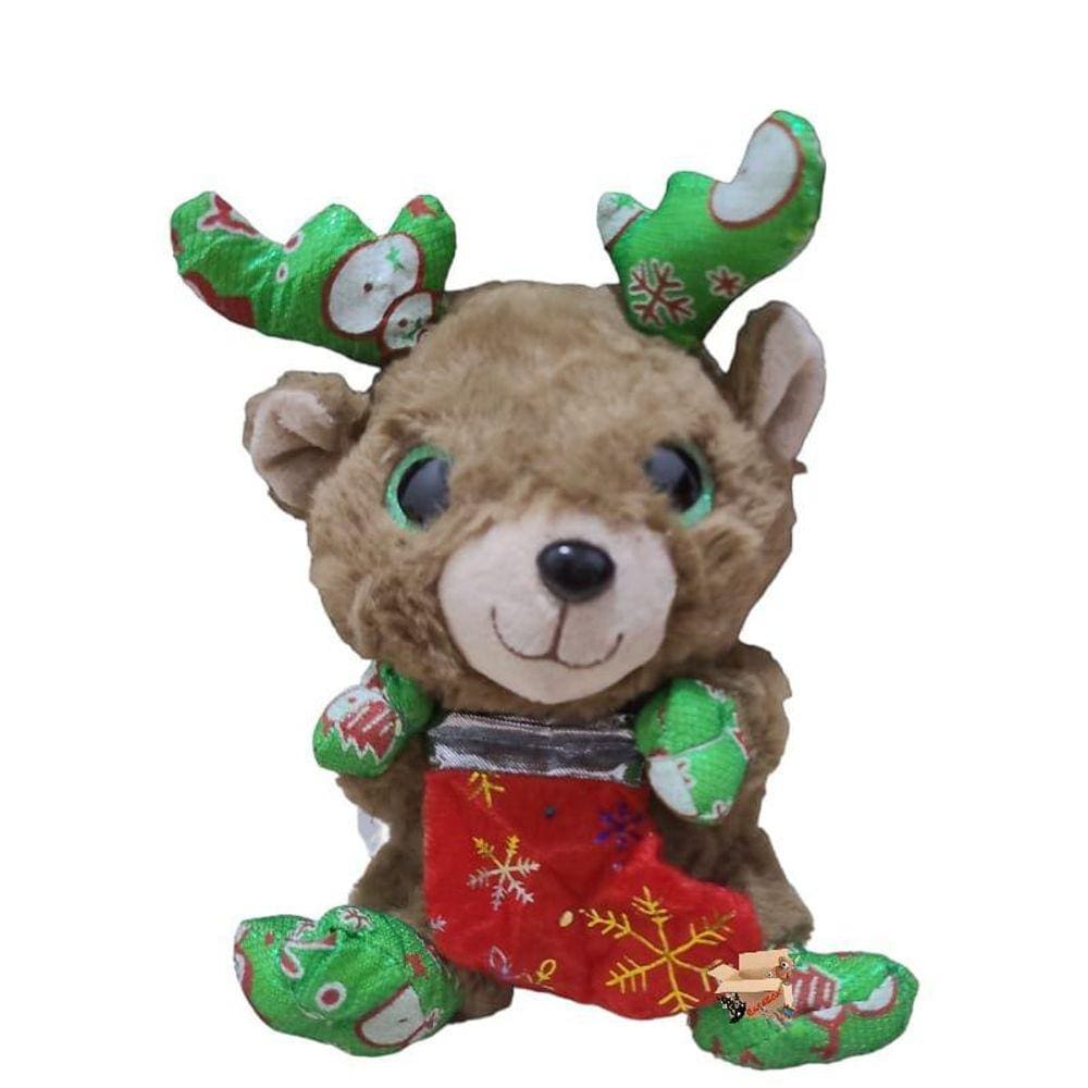 Bicho / Bichinho Urso Ursinho Pelúcia Coleção Natal Premium
