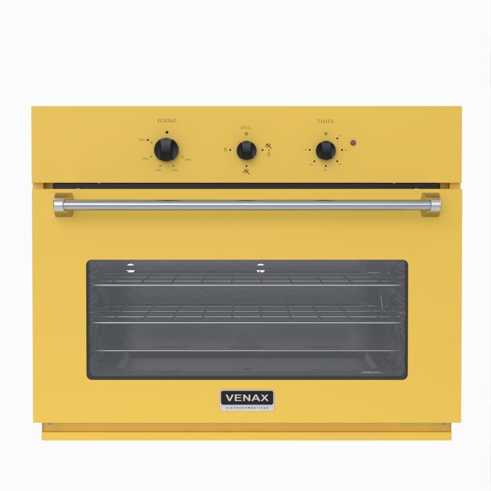 Forno de Embutir a Gas Venax 88,3L Arena GIII Amarelo