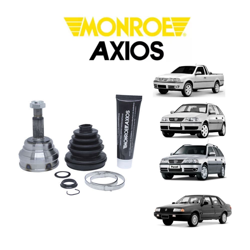 Junta Homocinetica Fixa Axios Dianteira Lado Roda 30X22 Saveiro 2.0 8V 1996 A 2008