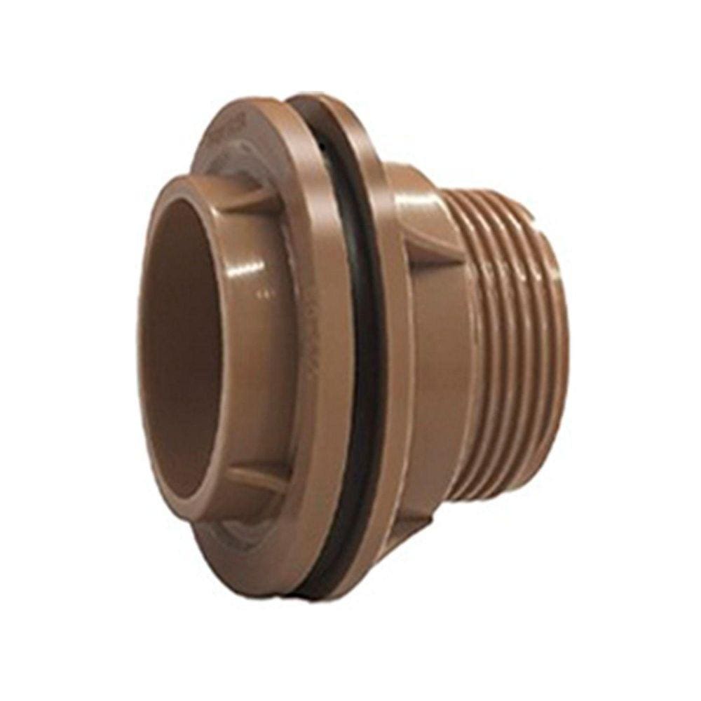 Adaptador Flange 60mm Caixa D` Água Marrom PVC