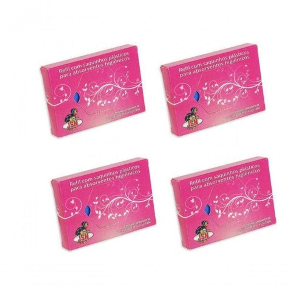 Refil Saquinhos Para Suporte Descarte De Absorvente 100 Un