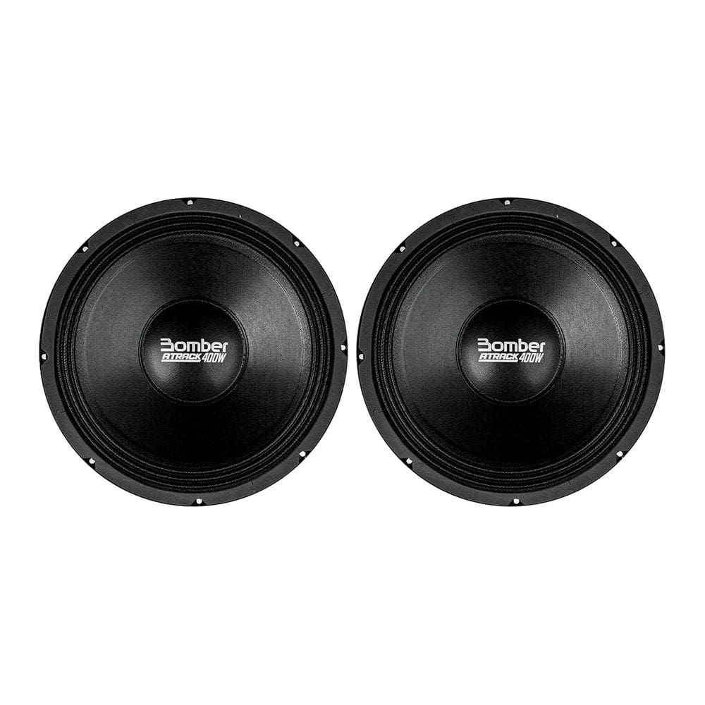 Par Alto Falante Woofer Bomber 15 Pol Atrack 400w Rms 4 Ohms