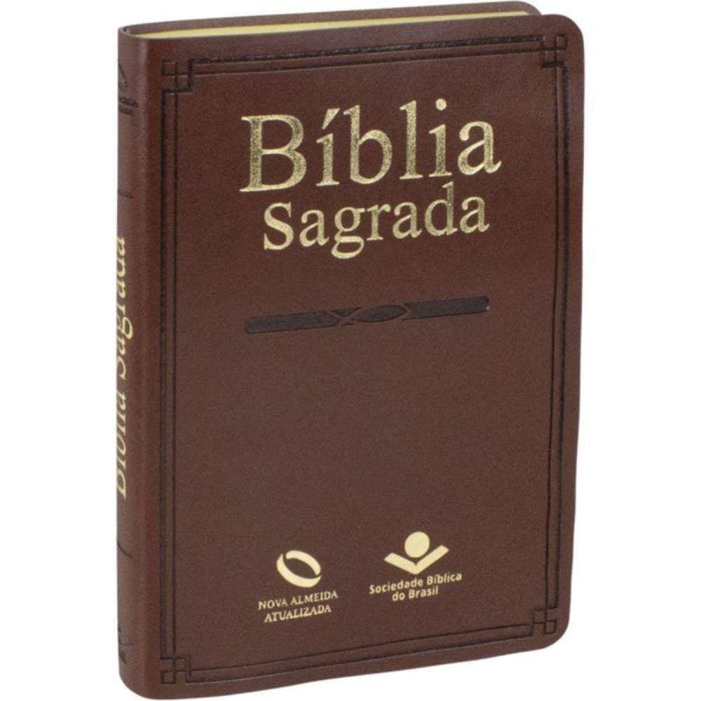 Bíblia Sagrada Marrom - Nova Almeida Atualizada