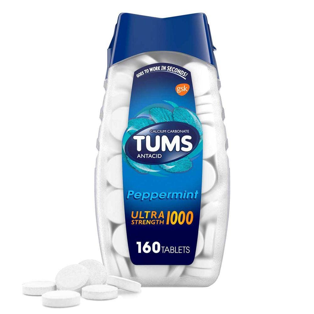 Pastilhas Tums Antiacido Ultra Forte 1000 (Hortelã) - 160un