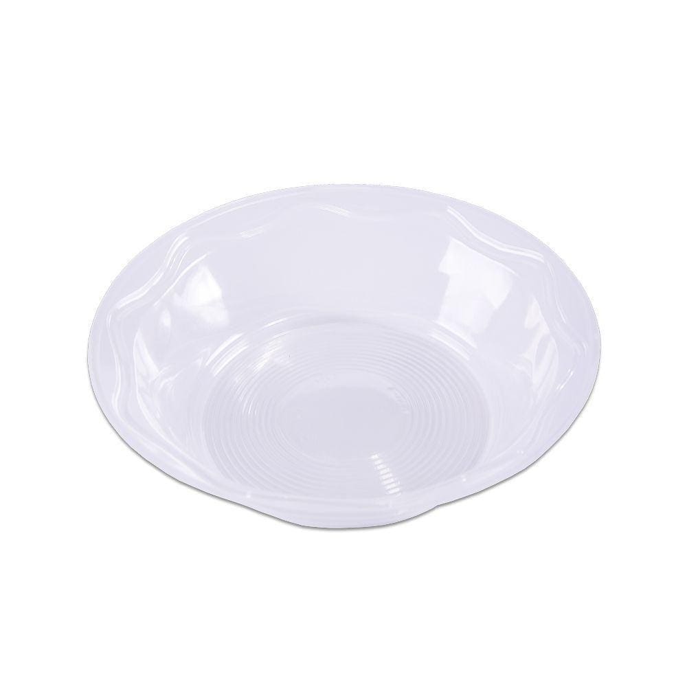 Prato Redondo Fundo 15cm Cristal Prafesta - 10 Unidades