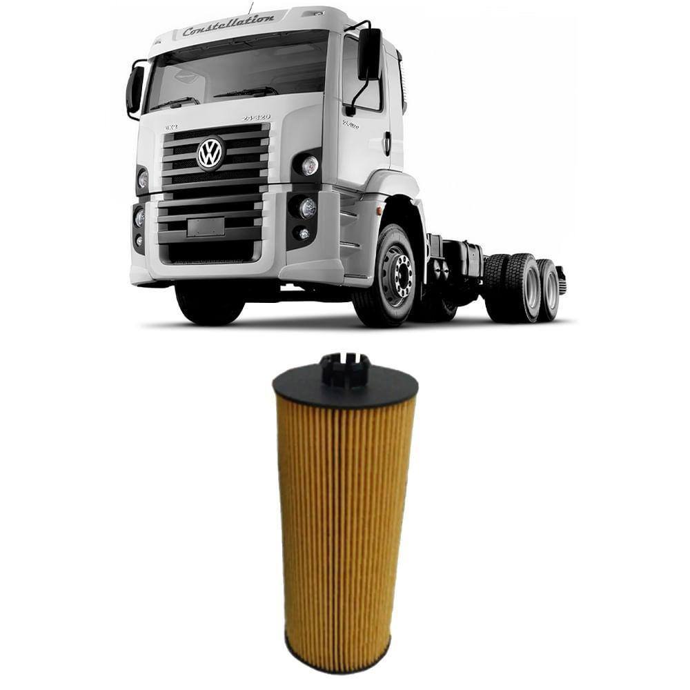 Filtro Óleo Volkswagen Constellation Worker 2012 a 2023