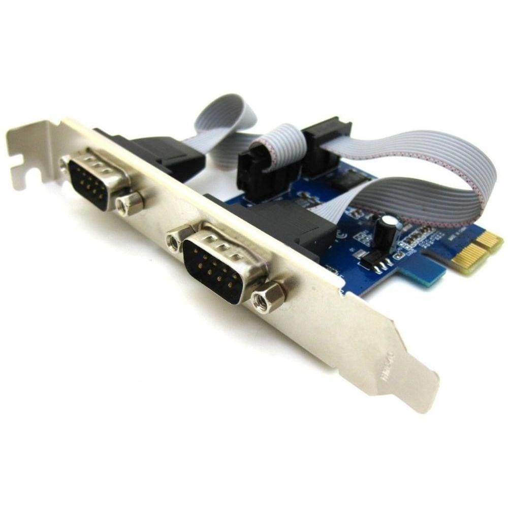 Placa PCI Express com 2 Portas Serial