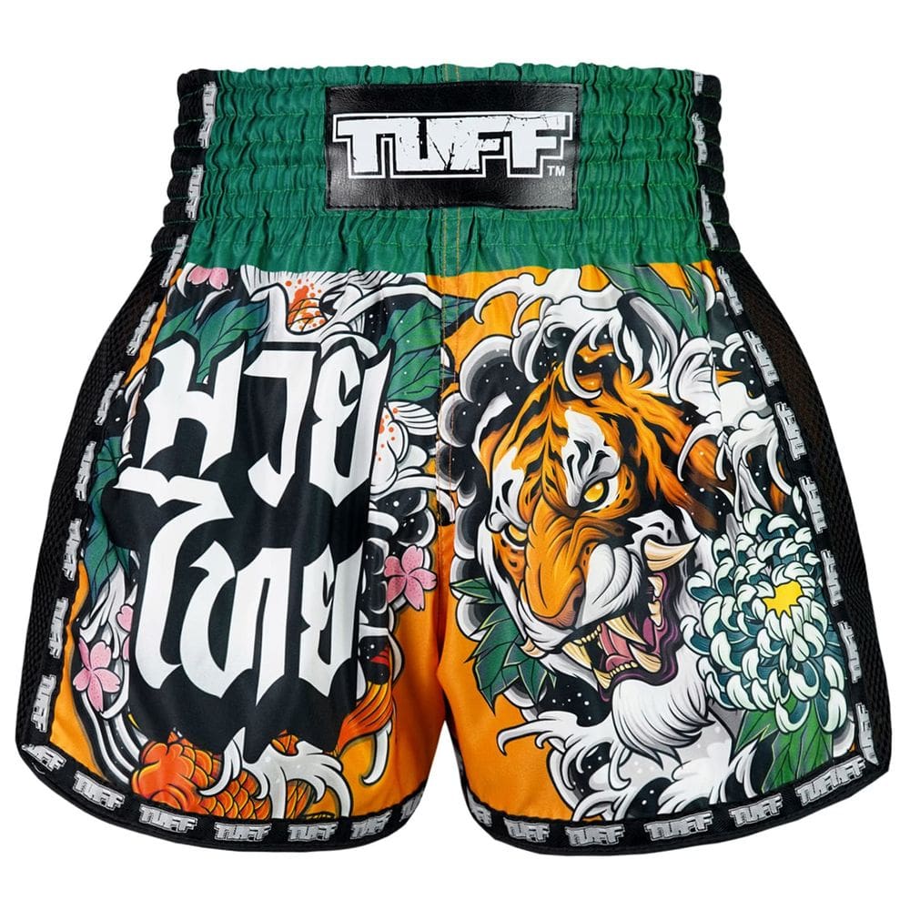 Calções de Muay Thai Tuff Sport Retro Classic Slim Boxing