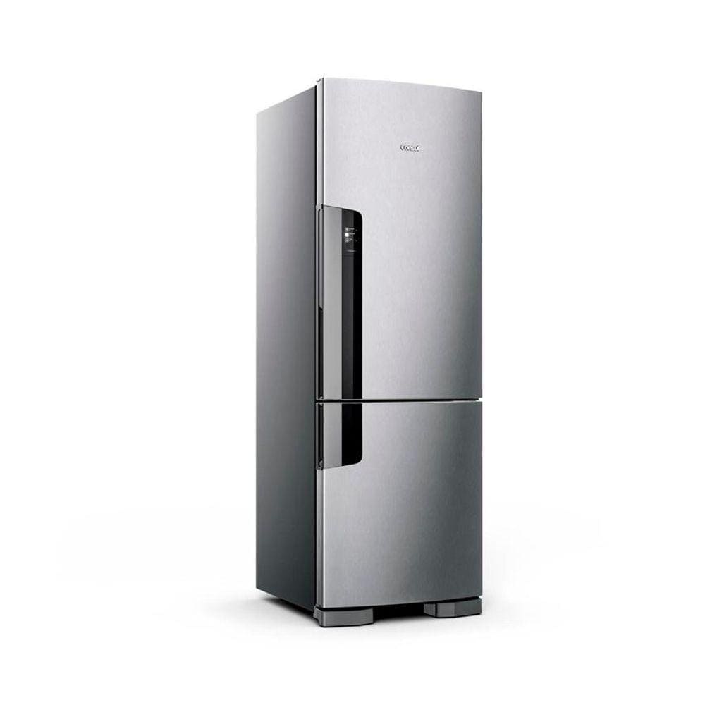 Geladeira Consul Frost Free Duplex 397 Litros Inverse Evox Cor Inox CRE44BK - 127V