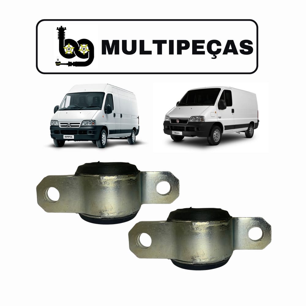 02 Bucha Da Bandeja Traseira Grande Fiat Ducato 1994 A 2017