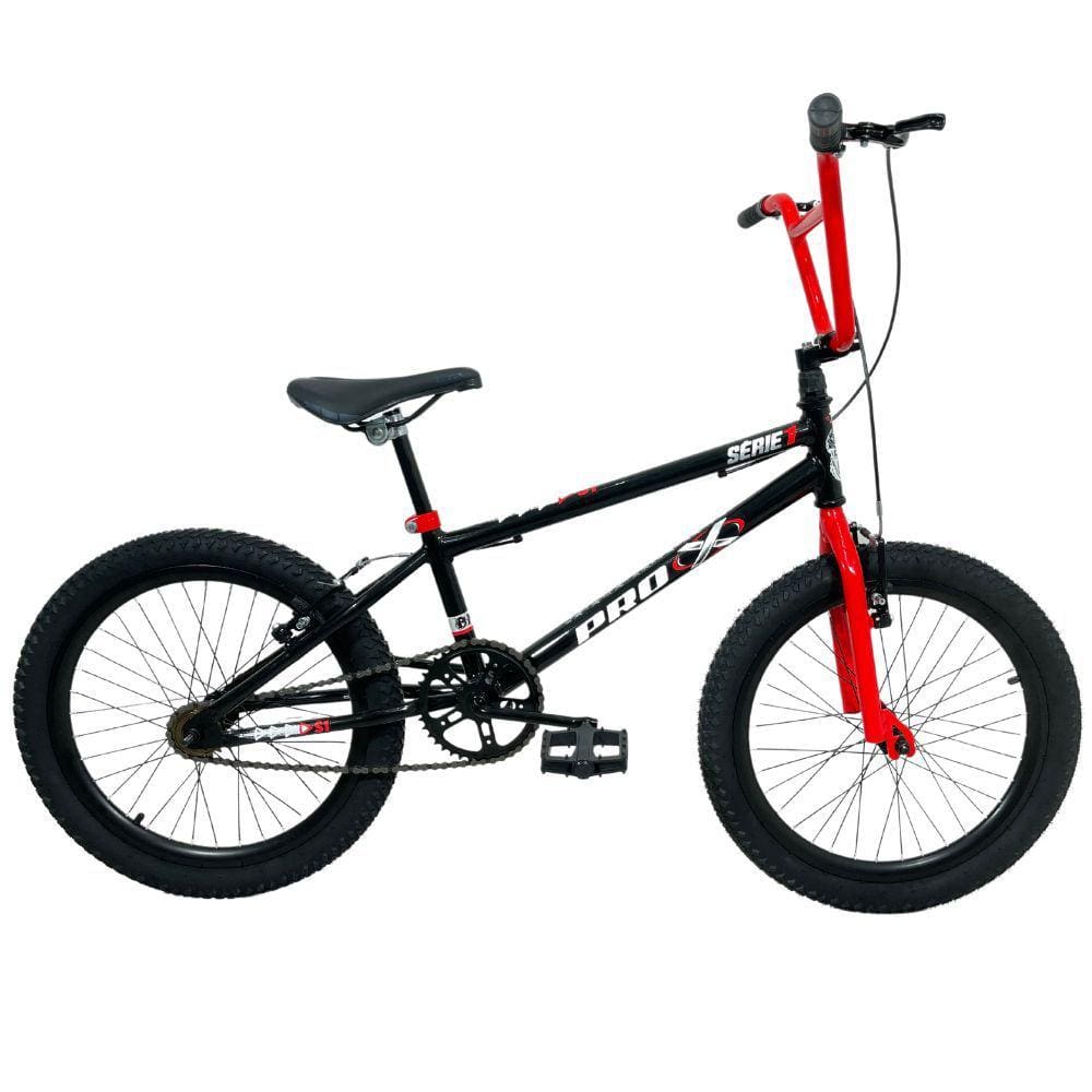 Bicicleta Pro-x Bmx Cross Serie 1 Aro 20 Preto / Laranja