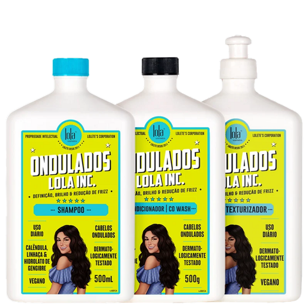 Kit Lola Cosmetics Ondulados Trio (3 Produtos)