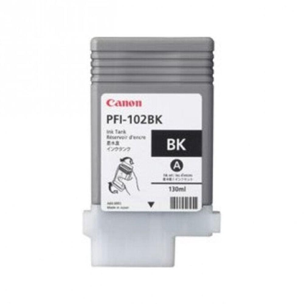 Cartucho Canon Plotter Pfi 102bk Preto